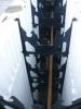 The ICF consists of foam forms that are held in place with plastic or metal spacers and reinforced with metal rebar