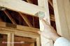 Interior non-load bearing walls are 2x4 studs spaced 24-inchon- center, can have non-structural connectors