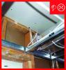 Wrong - This is a poorly sealed chase with no solid air barriers along the sides of the chase and no caulk around the electrical wires installed through the ceiling of the chase.