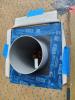 Right - After installing the EPDM gasket around the HRV duct, first the lower edge, then the sides, then the top of the gasket are taped; 12 of 14. 
