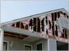 Wrong – The vinyl siding at this gable was installed over rigid foam instead of wood sheathing and neither had the structural strength to resist hurricane wind pressures.  