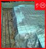Wrong – Polyethylene sheeting does not completely cover the aggregate and the footing