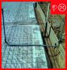 Wrong – Polyethylene sheeting does not extend beyond edge of aggregate to separate the footer from the stem wall which will be poured next