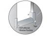 Install self-adhesive sill flashing