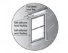 Install insulating foam sheathing and tape all seams to serve as a continuous drainage plane behind the home’s cladding.