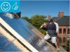 Right - These roof insulation panels are installed in multiple layers with joints offset both vertically and horizontally. The plywood nail base fastened to the roof framing holds the insulation layers together snuggly thus minimizing gaps 