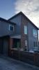 Wrong - Dark patterns on the Home's exterior siding show where warm air is leaking into the wall cavities.
