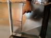 Wrong – Seams in AC coil air handler are not sealed.