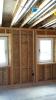 The 12-inch-thick double walls provide plenty of space for insulation.