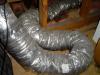 This flex duct is much longer than it needs to be; the extra loops greatly decrease air flow in the duct.