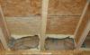 Batt insulation is not an effective air barrier