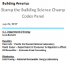 Building America Webinar: Stump the Building Science Chump - Codes Panel