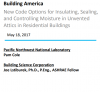 New Code Options for Insulating, Sealing, and Controlling Moisture in Unvented Attics in Residential Buildings