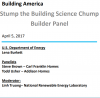 Stump the Building Science Chump - Builder Panel Building America Webinar